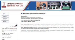 Desktop Screenshot of magnafieldcontrolspune.com
