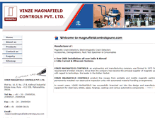 Tablet Screenshot of magnafieldcontrolspune.com